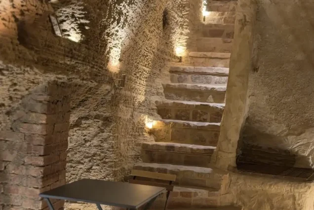 Visita al Infernot e aperitivo alle Terrazze di Ca’ San Sebastiano a Moncalvo